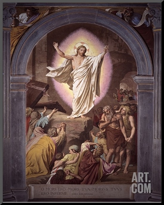 Art Print ' Risen Christ Appears To His Faithful' by Alessandro Franchi from Art com