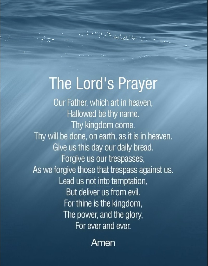 Scriptures - The Lords Prayer