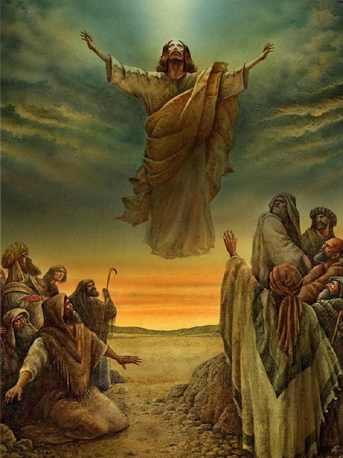 Image Jesus' ascencion to heaven