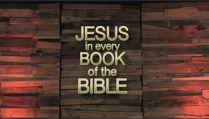 image Jesus in Every Book of the Bible