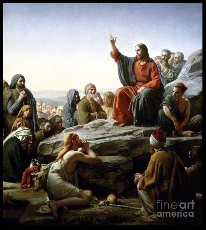 image sermon on the mount by carl bloch.