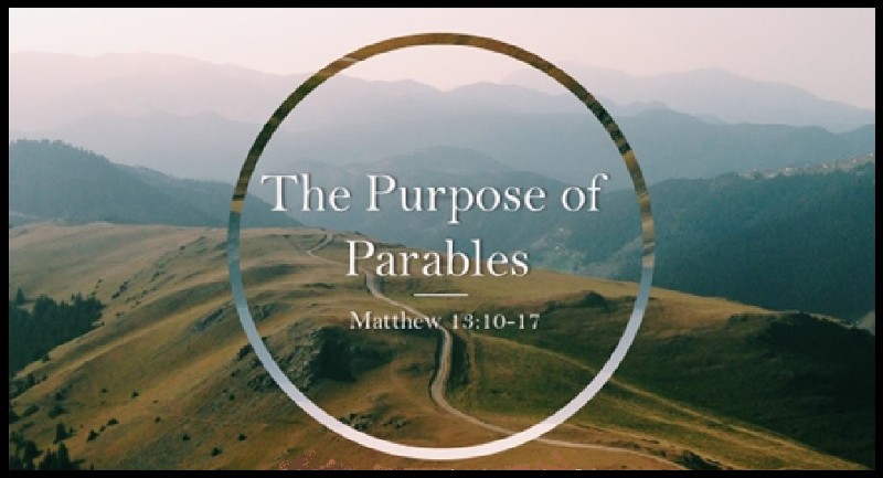 mage header the purpose of parables.