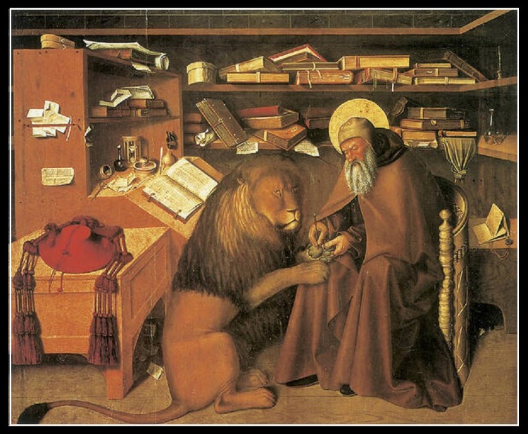 Image St Jerome in His Study