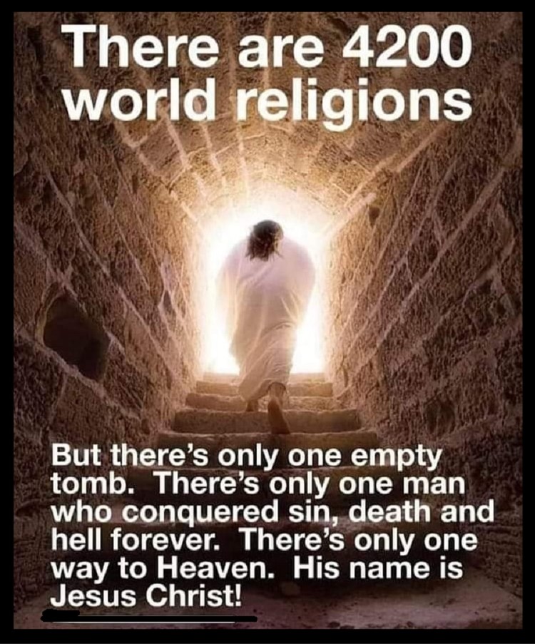 Image 4200 religions only one empty tomb