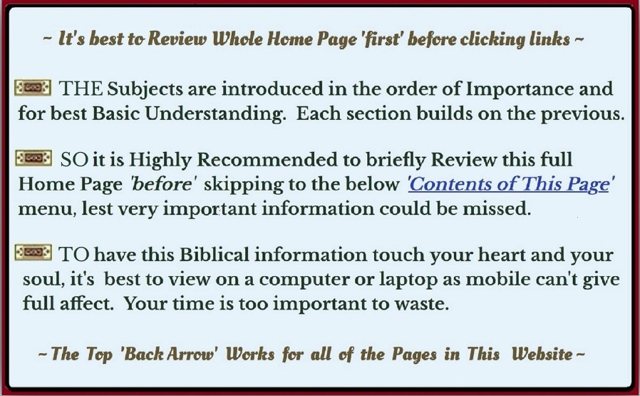 Heading - Instructions for Reading
