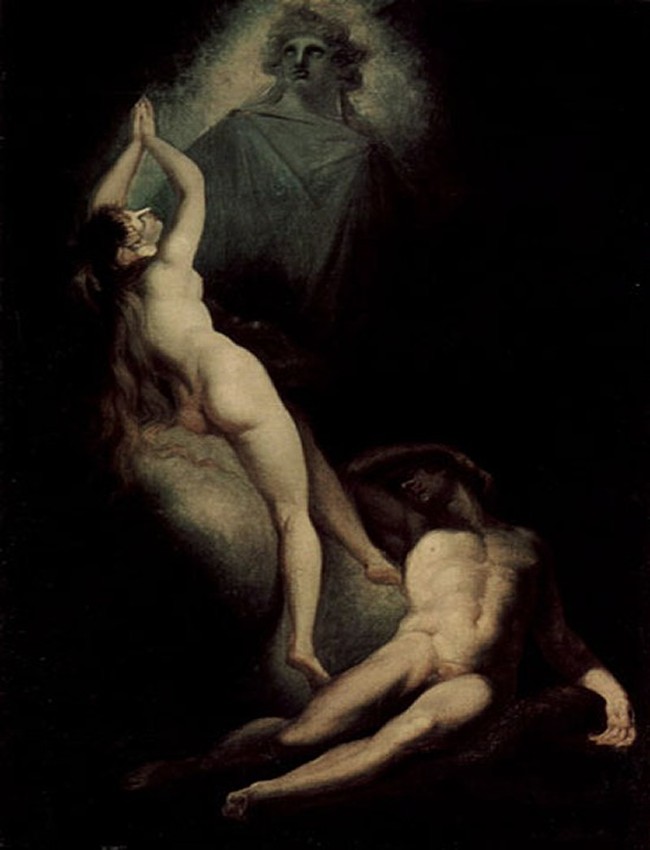 Art-Print 'Creation Of Eve' by Henry Fuseli from Illusions Gallery