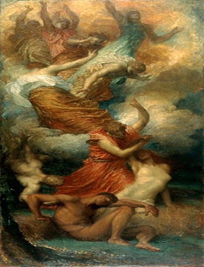 Art-Print 'Creation Of Eve' by George Frederic Watts from Illusions Gallery