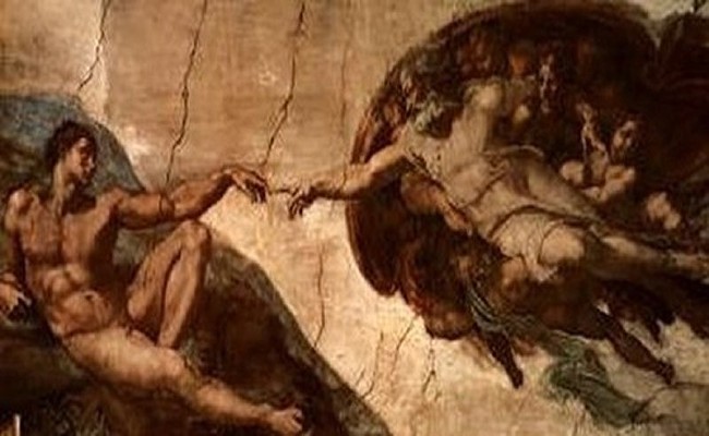 Art-Print 'Creation Of Adam' by Michelangelo Buonarroti from Art.com
